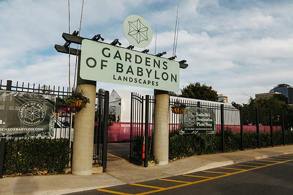 Gardens of Babylon entrance