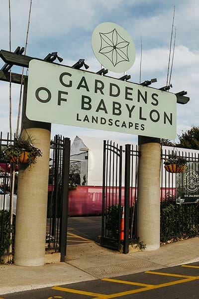 Gardens of Babylon entrance