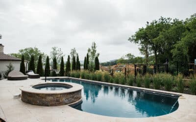 Project Spotlight: Pool + Privacy in a Backyard Oasis