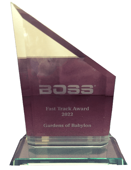 Boss Fast Track Award Gardens of Babylon Boss Fast Track Award Gardens of Babylon