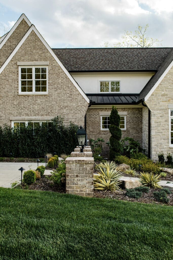 A well-maintained lawn